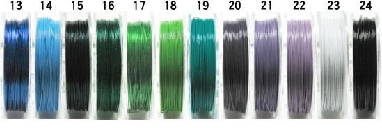 ケンタカラーワイヤー(カラーサンプル)